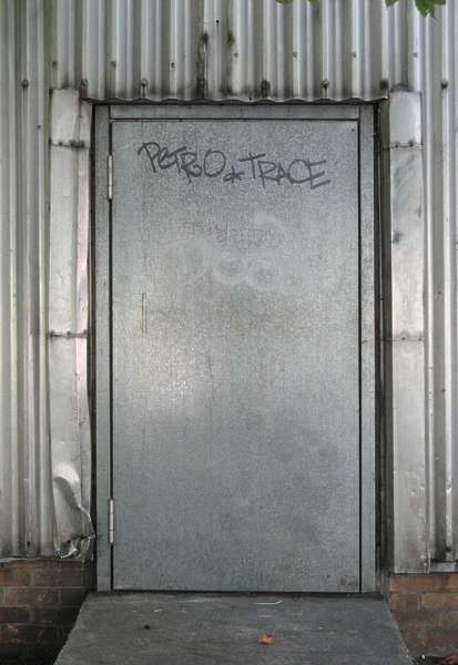 DoorsMetalSingle0069 - Free Background Texture - metal door industrial